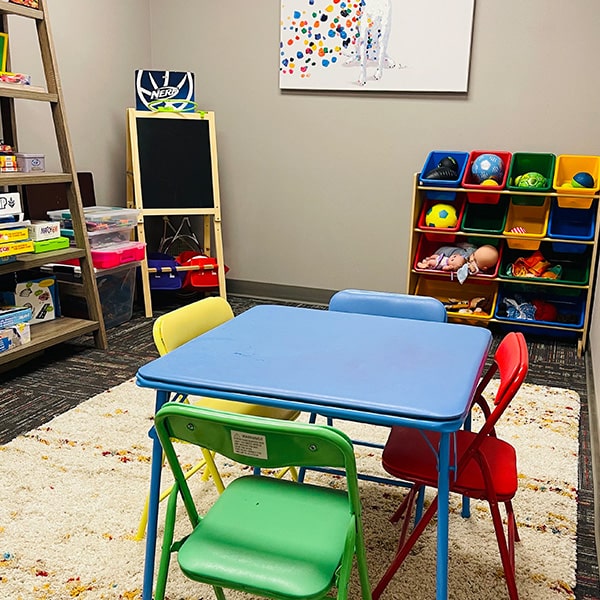 Playroom therapy room for kids