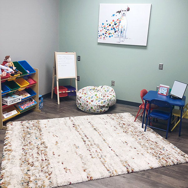 Playroom therapy room at Integrity Counseling | Perham, MN